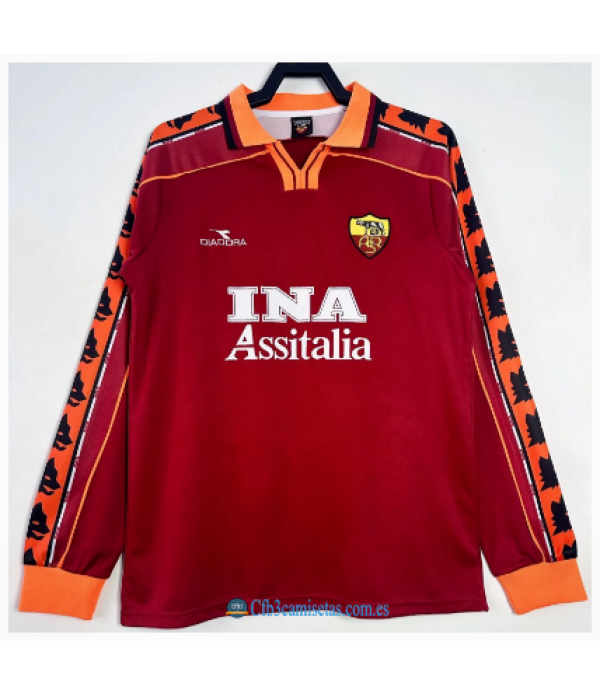 CFB3-Camisetas As roma 1a equipación 1998/99 ml