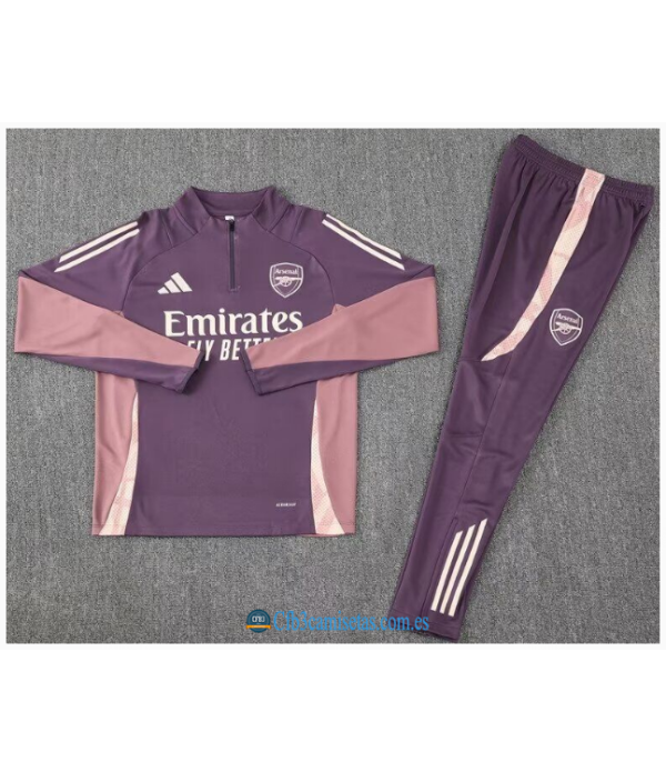 CFB3-Camisetas Chándal arsenal 2024/25 purple