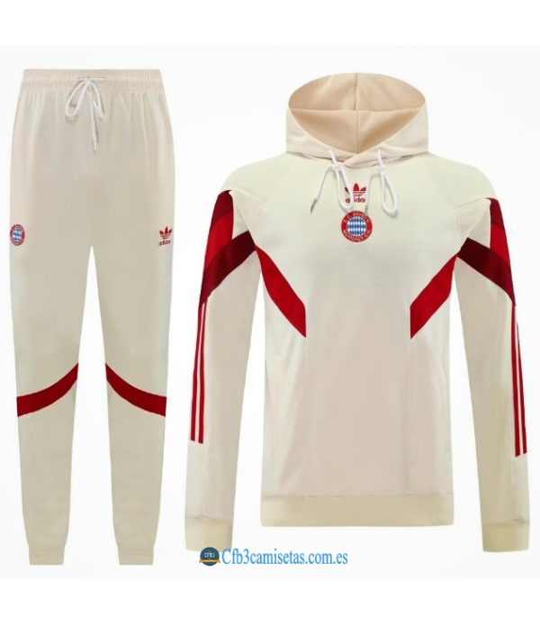 CFB3-Camisetas Chándal bayern munich 2024/25 white klassiker