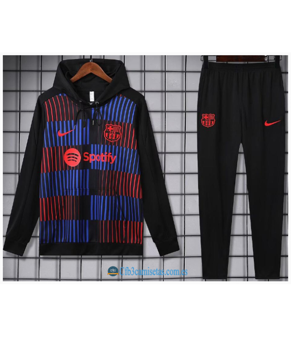 CFB3-Camisetas Chándal con capucha fc barcelona 2024/25 colour