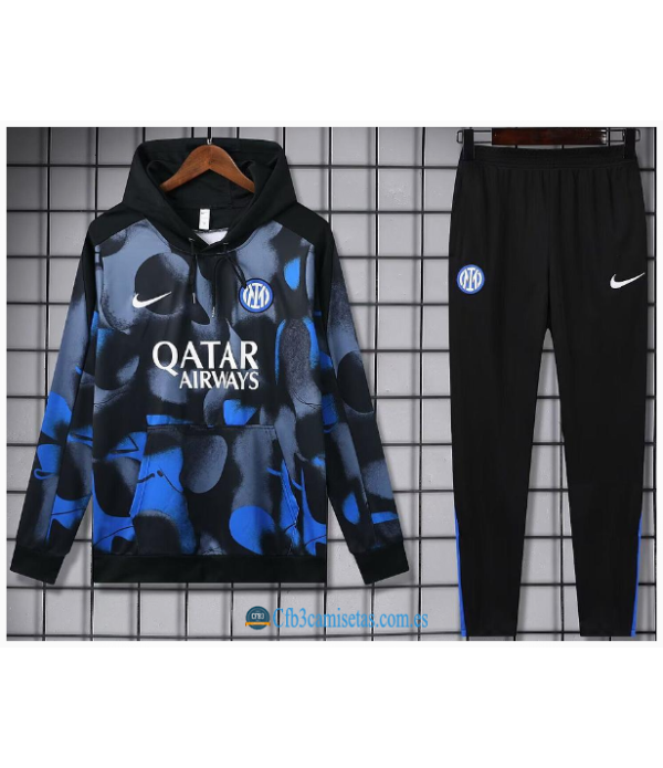CFB3-Camisetas Chándal con capucha inter milán 2024/25 colour