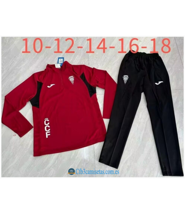 CFB3-Camisetas Chándal cordoba 2024/25 - niños