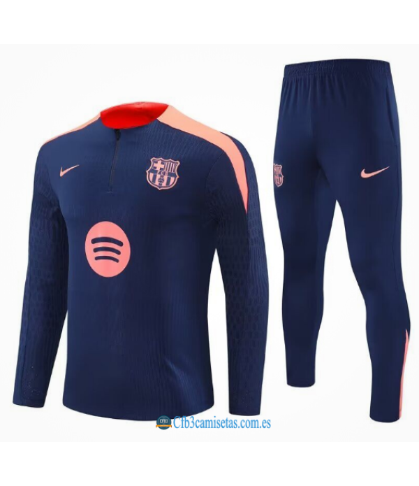 CFB3-Camisetas Chándal fc barcelona 2024/25 dark spotify