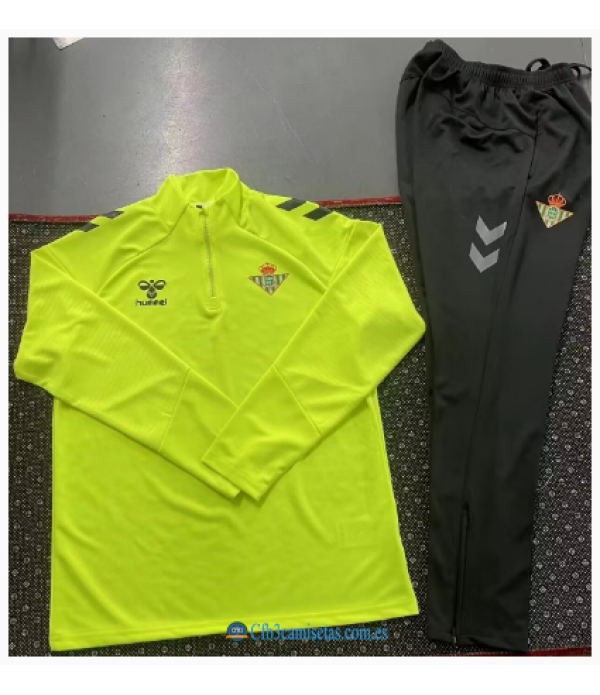 CFB3-Camisetas Chándal real betis 2024/25 yellow