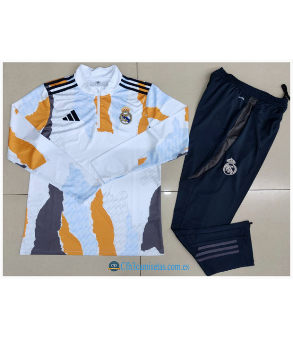 CFB3-Camisetas Chándal real madrid 2024/25 style
