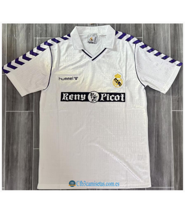 CFB3-Camisetas Real madrid 1a equipación 1989/90
