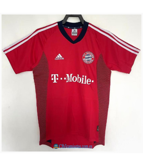 CFB3-Camisetas Bayern munich 1a equipación 2002/03