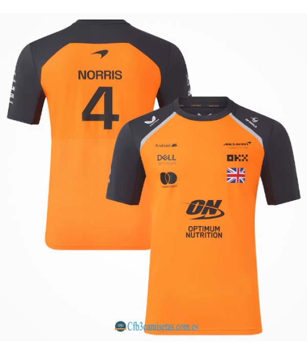 CFB3-Camisetas Camiseta mclaren 2025 - lando norris