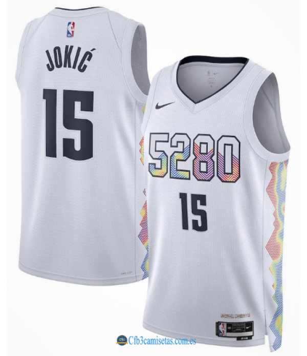 CFB3-Camisetas Nikola jokic denver nuggets 2024/25 - city edition