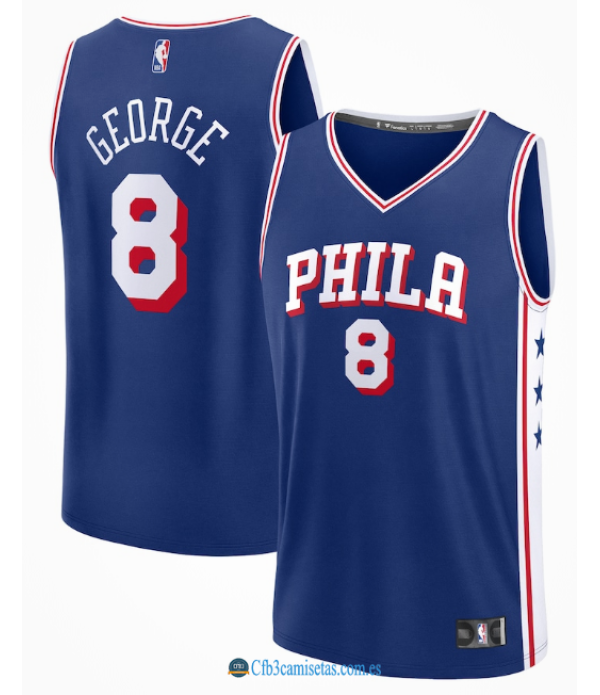 CFB3-Camisetas Paul george philadelphia 76ers - icon