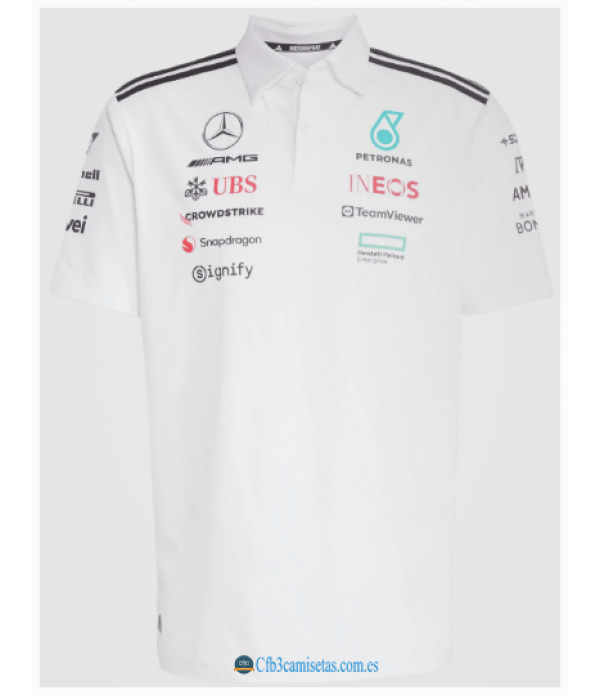 CFB3-Camisetas Polo mercedes amg 2025