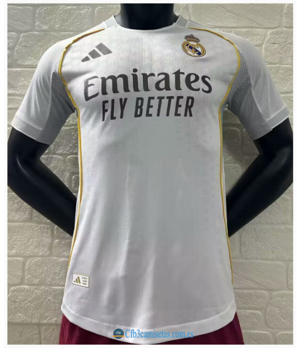 CFB3-Camisetas Real madrid 1a equipación 2025/26 - authentic filtrada