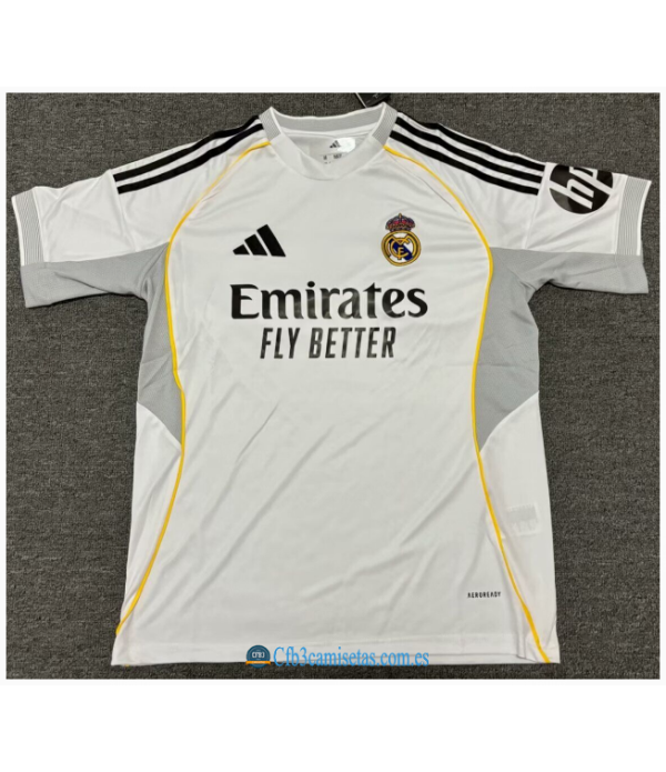 CFB3-Camisetas Real madrid 1a equipación 2025/26 filtrada