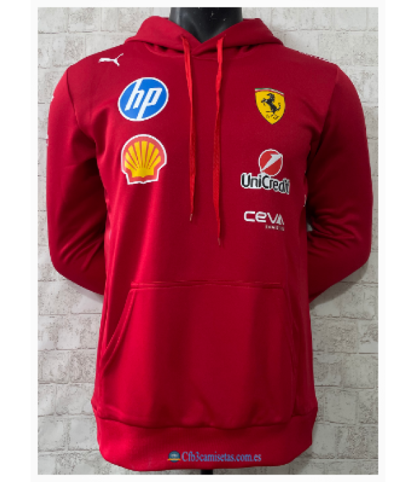 CFB3-Camisetas Sudadera ferrari 2025