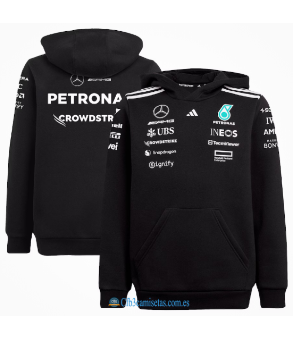 CFB3-Camisetas Sudadera mercedes amg 2025 black