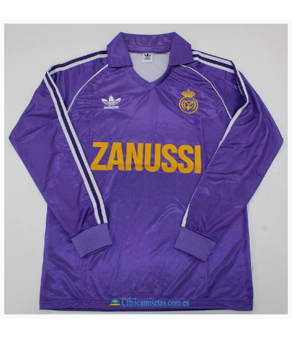 CFB3-Camisetas Real madrid 2a equipación 1984/85 ml
