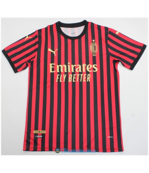 CFB3-Camisetas Ac milan 1a equipación 120th