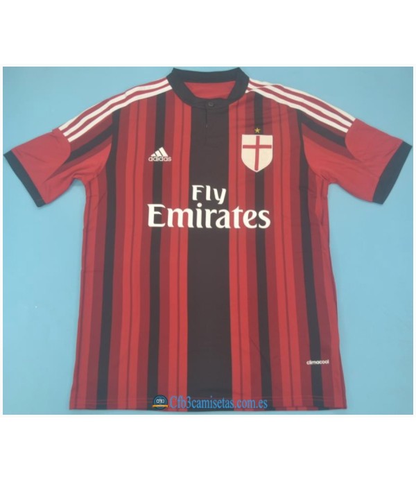 CFB3-Camisetas Ac milan 1a equipación 2014/15