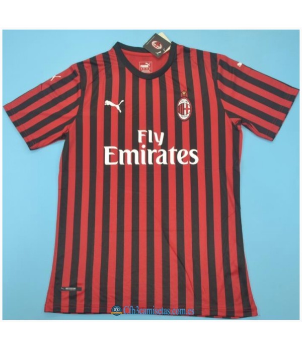 CFB3-Camisetas Ac milan 1a equipación 2019/20
