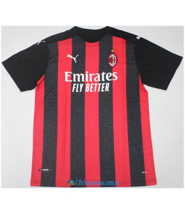 CFB3-Camisetas Ac milan 1a equipación 2020/21