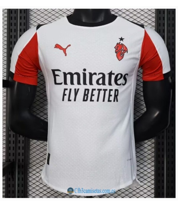 CFB3-Camisetas Ac milan 2a equipación 2025/26 - authentic filtrada