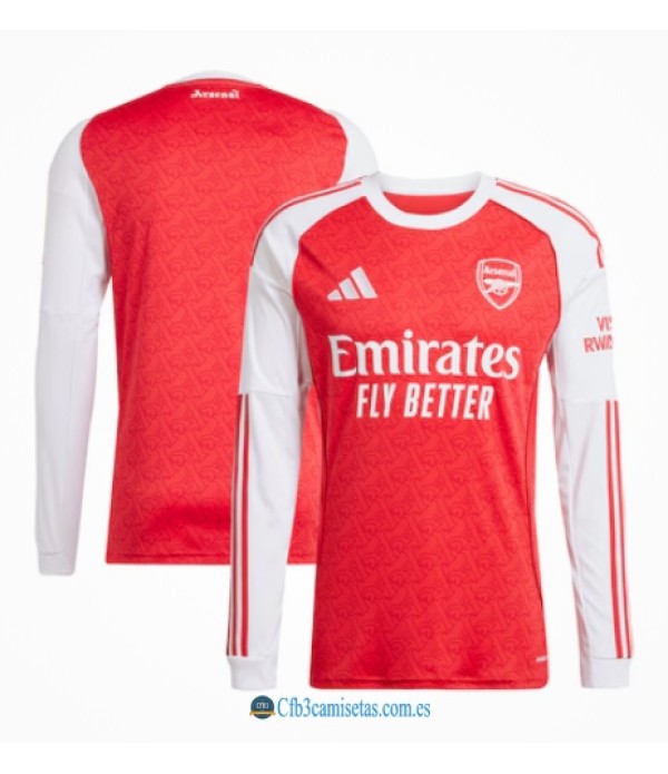 CFB3-Camisetas Arsenal 1a equipación 2025/26 ml-authentic