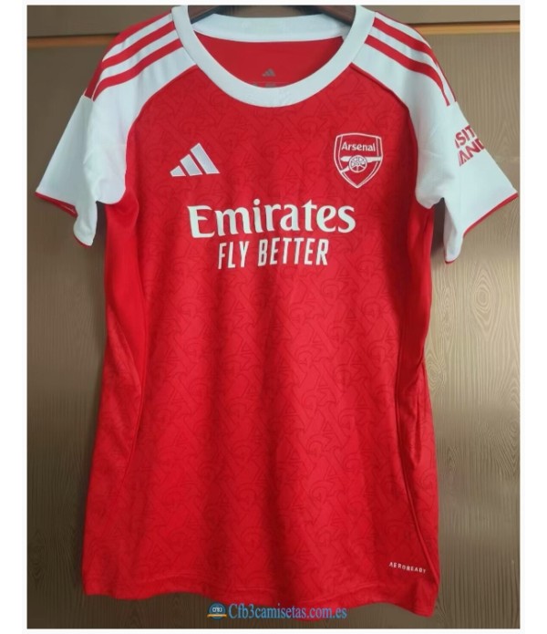CFB3-Camisetas Arsenal 1a equipación 2025/26 - mujer