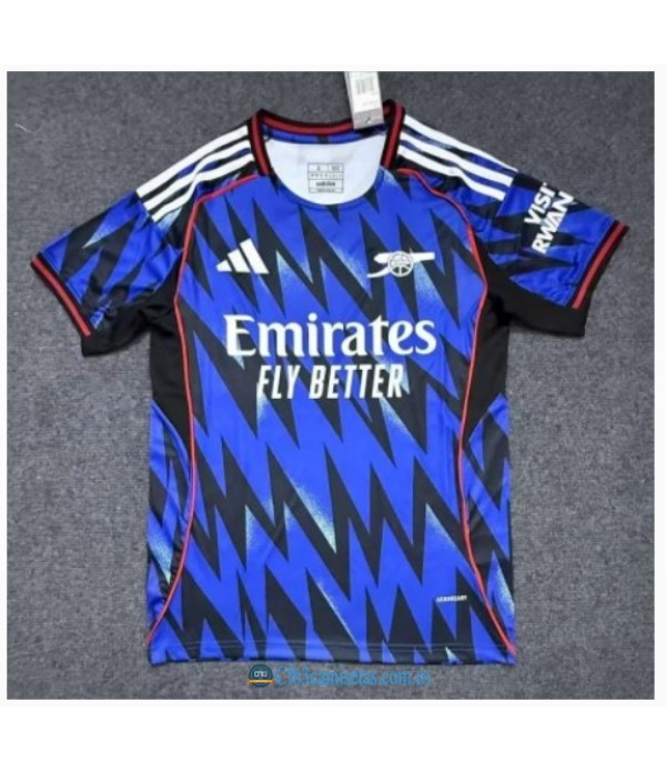 CFB3-Camisetas Arsenal 2a equipación 2025/26