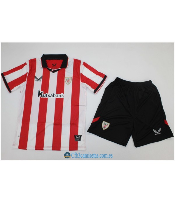 CFB3-Camisetas Athletic bilbao 1a equipación 2025/26 - niÑos