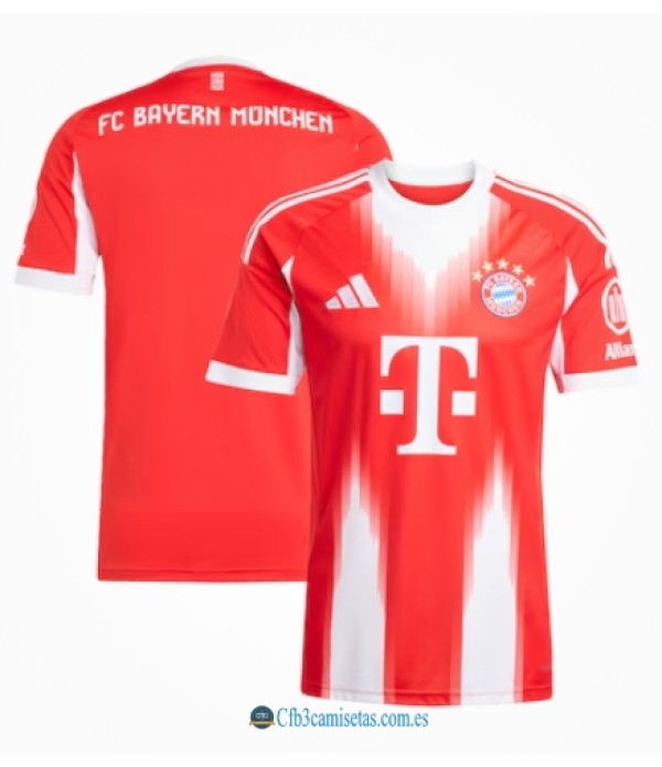 CFB3-Camisetas Bayern munich 1a equipación 2025/26
