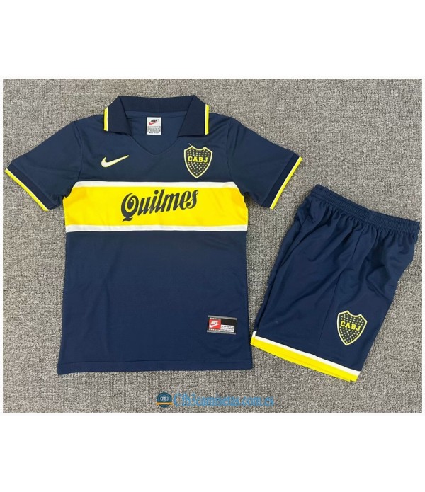 CFB3-Camisetas Boca juniors 1a equipación 1996/97-niÑos