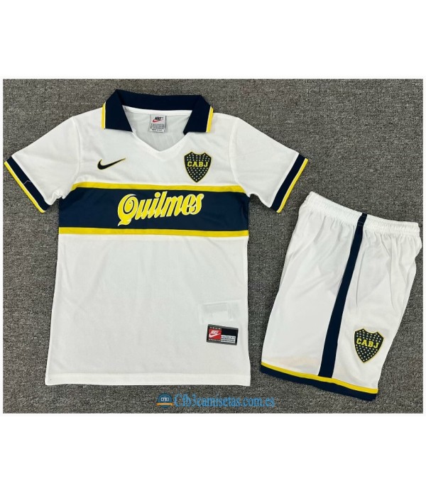CFB3-Camisetas Boca juniors 2a equipación 1996/97-niÑos