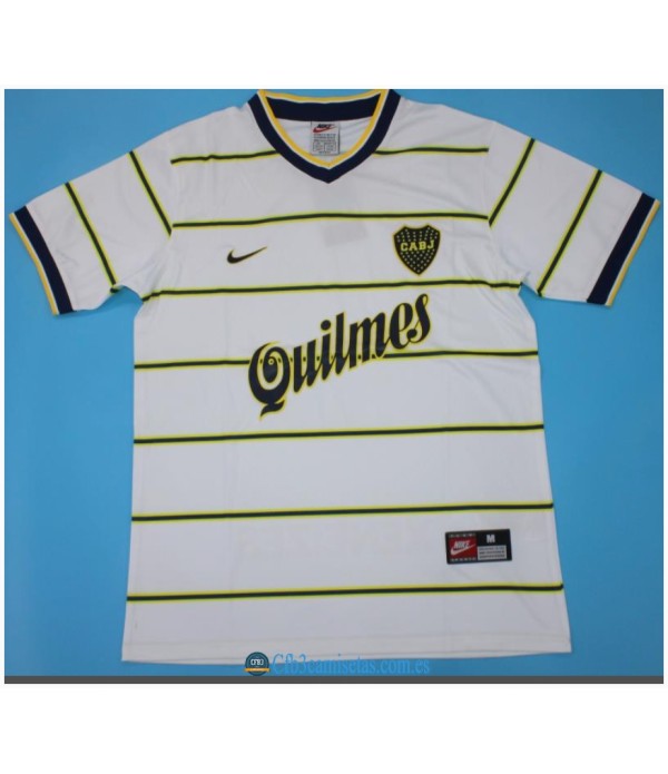CFB3-Camisetas Boca juniors white cup equipación 1998/99