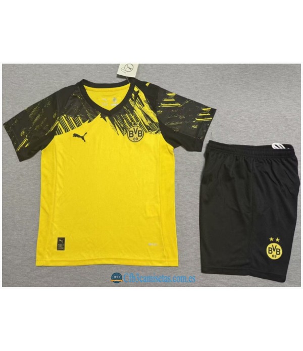 CFB3-Camisetas Borussia dortmund 1a equipación 2025/26 - niÑos