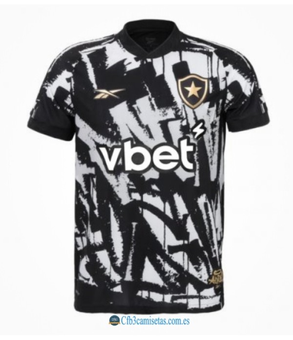 CFB3-Camisetas Botafogo 4a equipación 2025/26