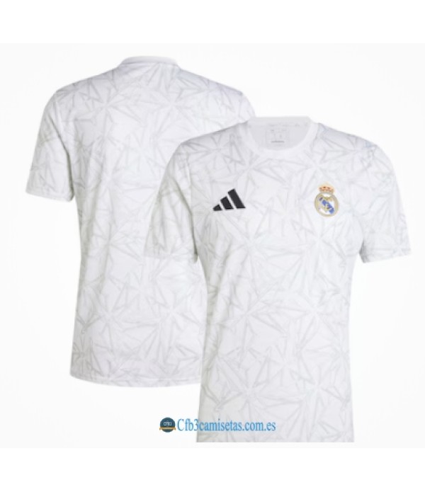 CFB3-Camisetas Camiseta adidas del real madrid 2024/25 - blanca