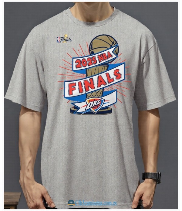CFB3-Camisetas Camiseta oklahoma city thunder 2025 nba finals