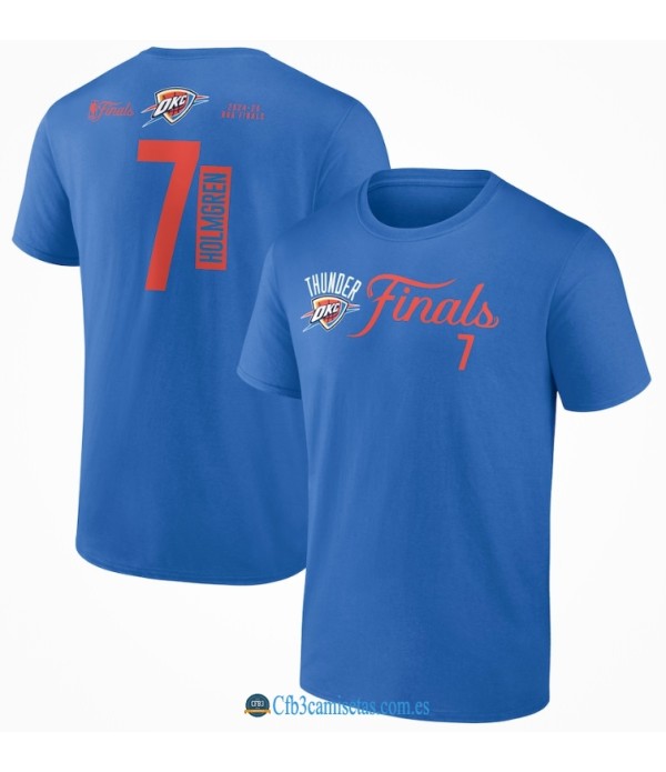 CFB3-Camisetas Camiseta oklahoma city thunder - chet holmgren