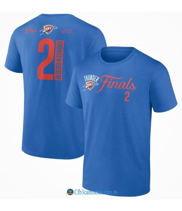 CFB3-Camisetas Camiseta oklahoma city thunder - shai gilgeous-alexander