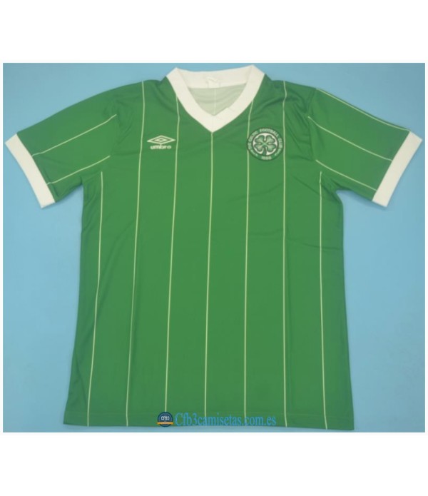 CFB3-Camisetas Celtic 1a equipación 84/86