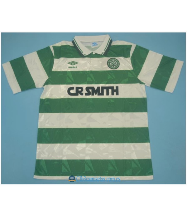 CFB3-Camisetas Celtic 1a equipación 89/91