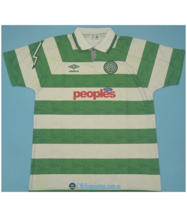 CFB3-Camisetas Celtic 1a equipación 91/92