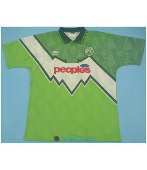 CFB3-Camisetas Celtic 2a equipación 91/92
