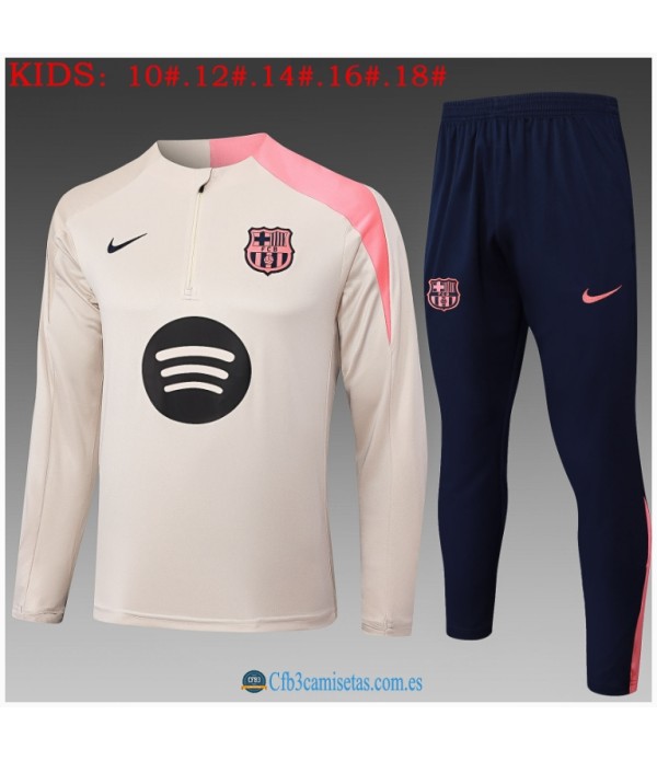 CFB3-Camisetas Chándal fc barcelona 2025/26 yellow - niÑos