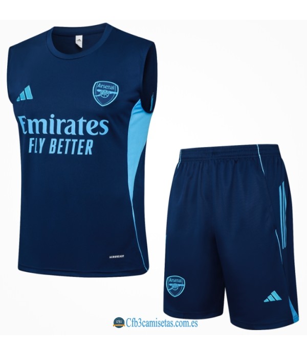 CFB3-Camisetas Chalecobermudas arsenal 25/26-bule