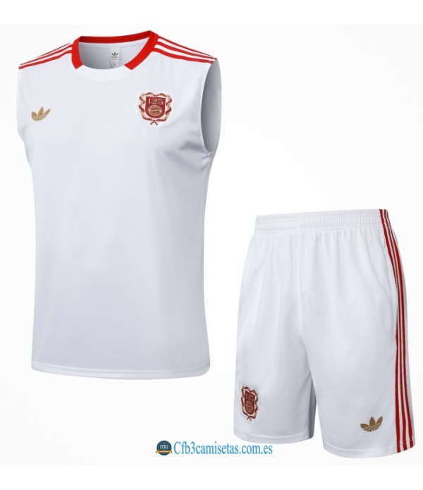 CFB3-Camisetas Chalecobermudas bayern munich 125th 2025/26-white