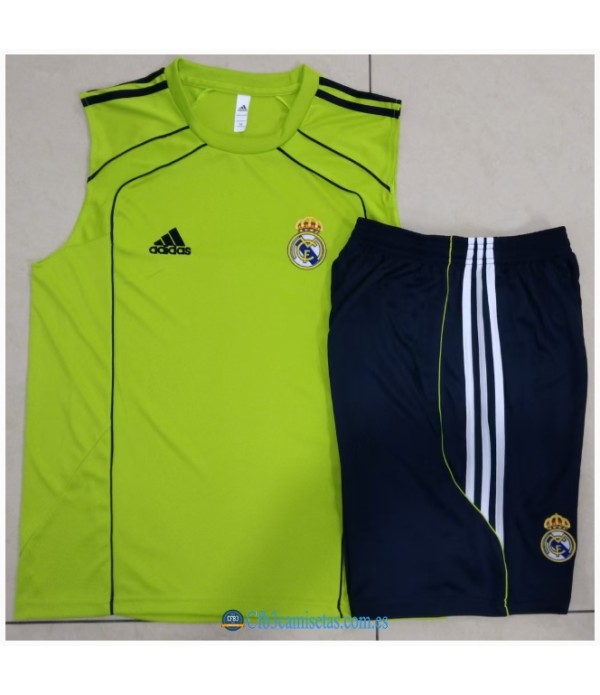 CFB3-Camisetas Chalecobermudas real madrid 25/26- retro green