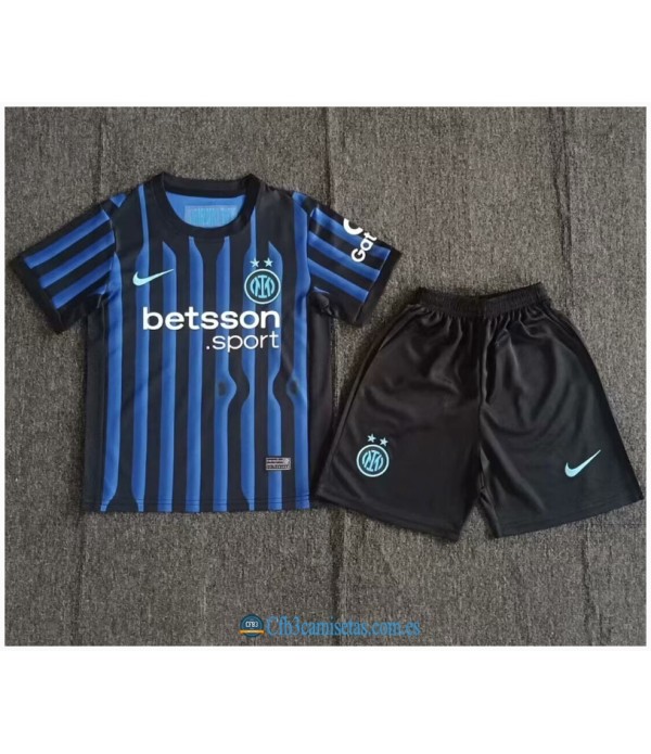CFB3-Camisetas Inter milan 1a equipación 2025/26 - niÑos