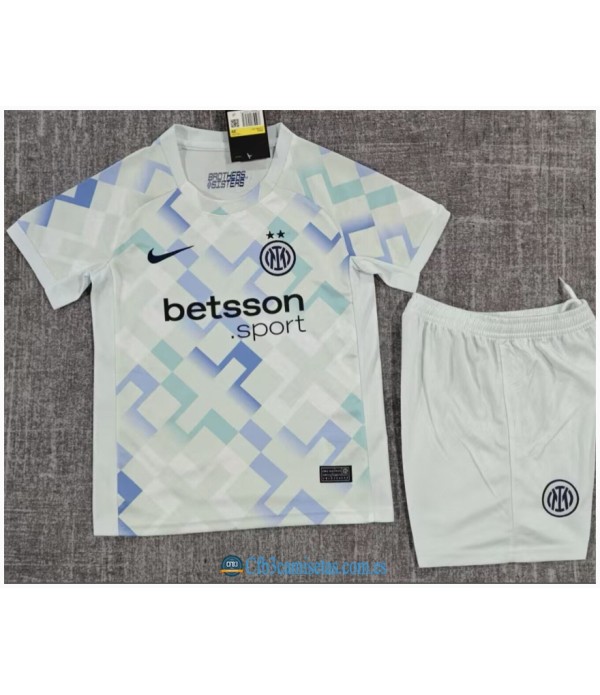 CFB3-Camisetas Inter milan 2a equipación 2025/26 - niÑos