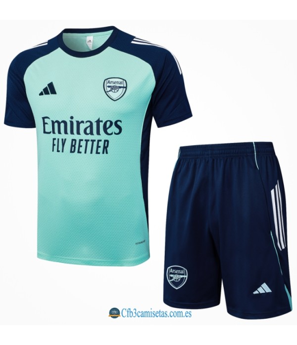 CFB3-Camisetas Kit entrenamiento arsenal 25/26-green